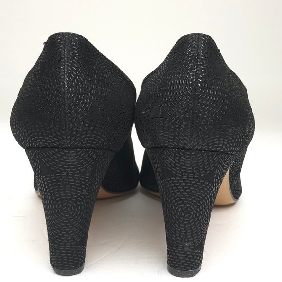 BRUNO MAGLI Black Circle Motif Pumps #939 - Picture 5 of 8